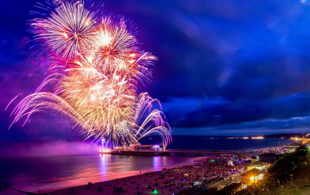 Bournemouth friday fireworks