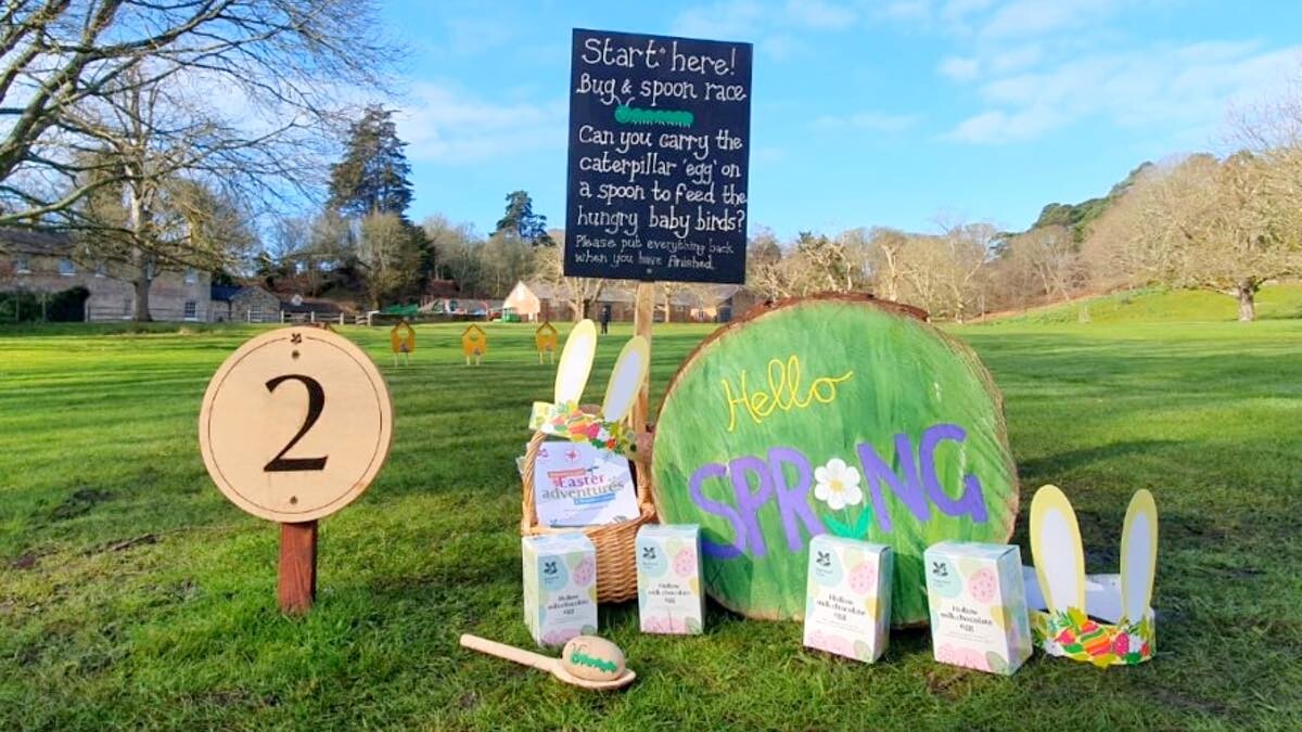 Easter Egg Hunt at Brownsea Island