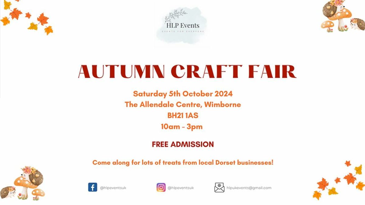 Autumn Craft Fair at the Allendale Community Centre