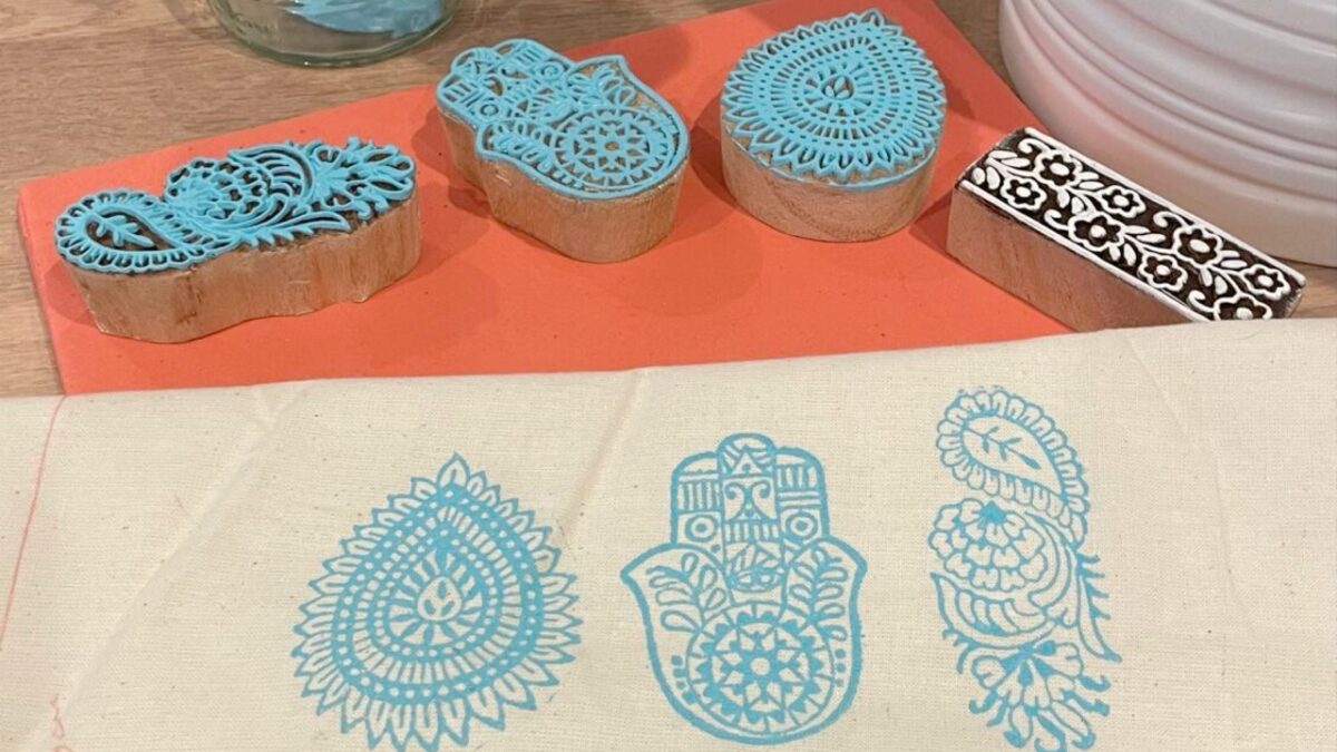 Indian Block Printing Workshop