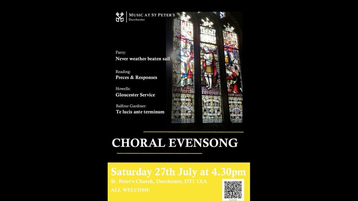 Choral Evensong at St Peter's Church