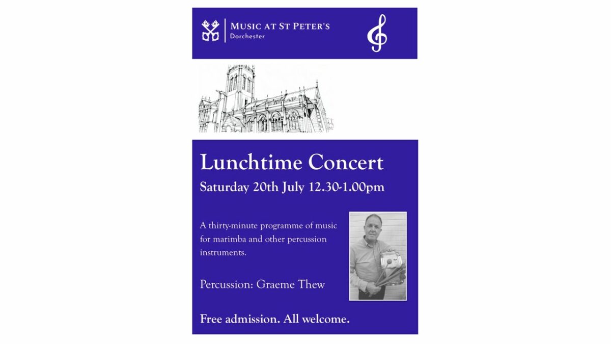 Lunchtime Concert At St Peters Church