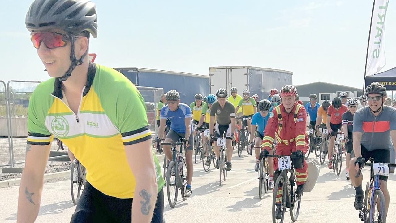 Race from the Base: Ultra-Cycling Challenge in aid of Dorset and Somerset Air Ambulance