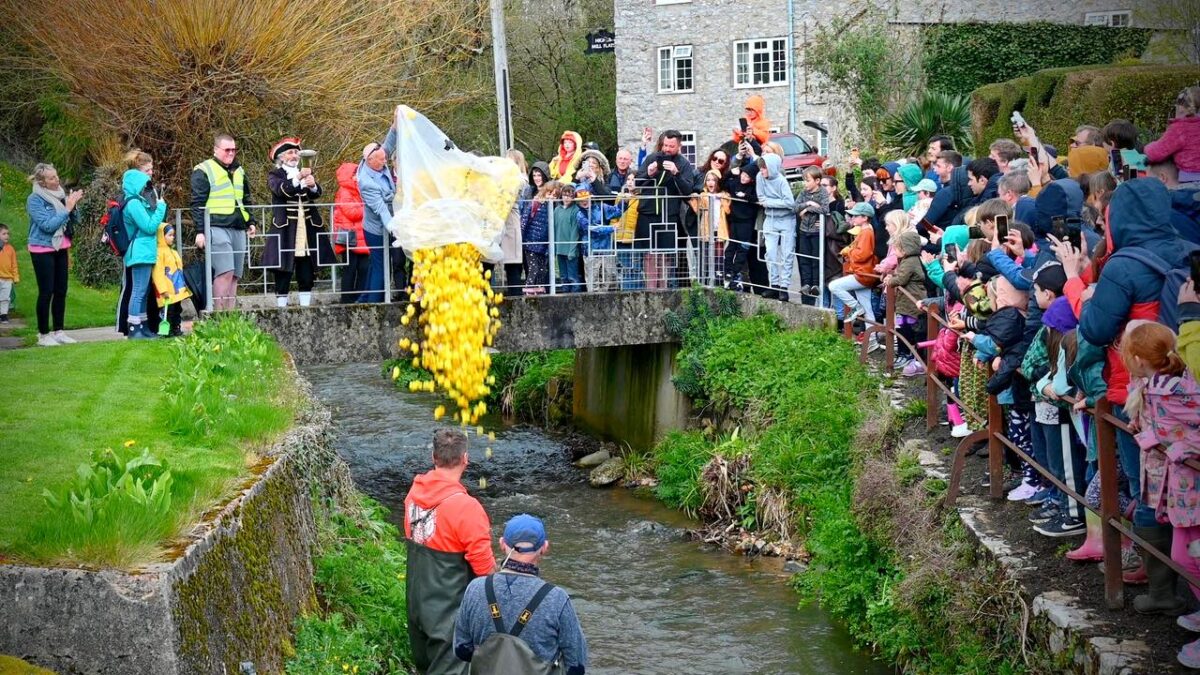 Lyme Regis Summer Duck Race