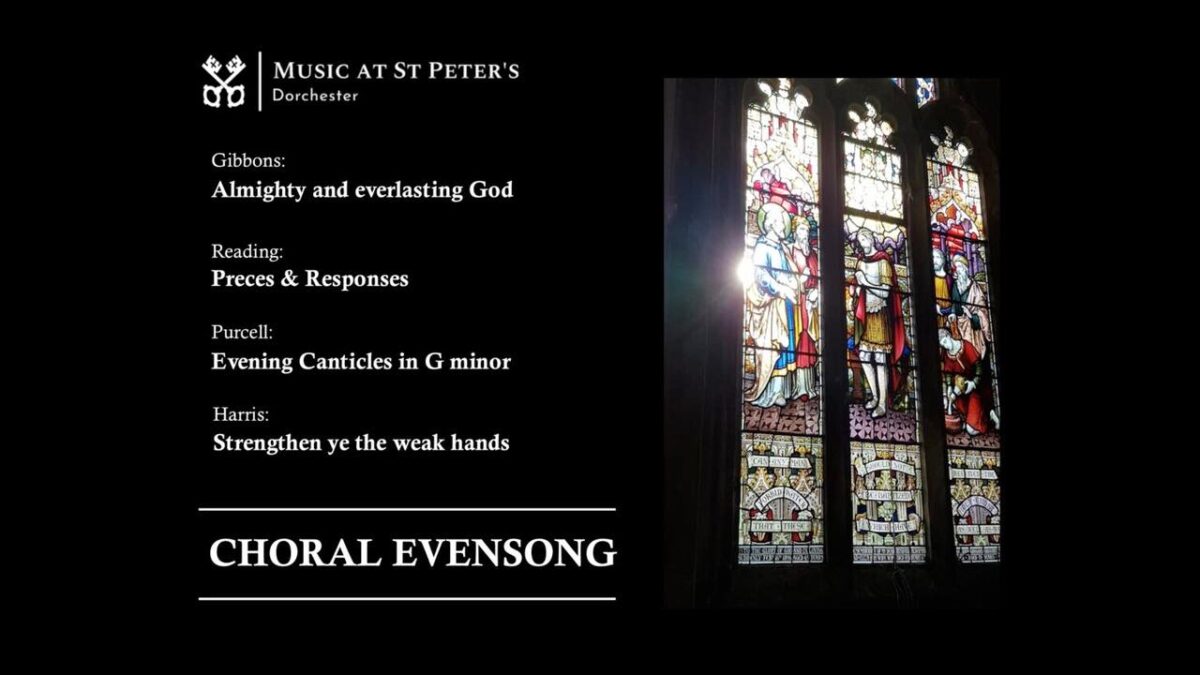 Choral Evensong Dorchester