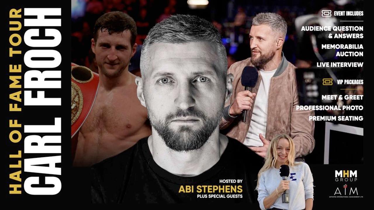 Carl Froch - Hall of Fame Tour