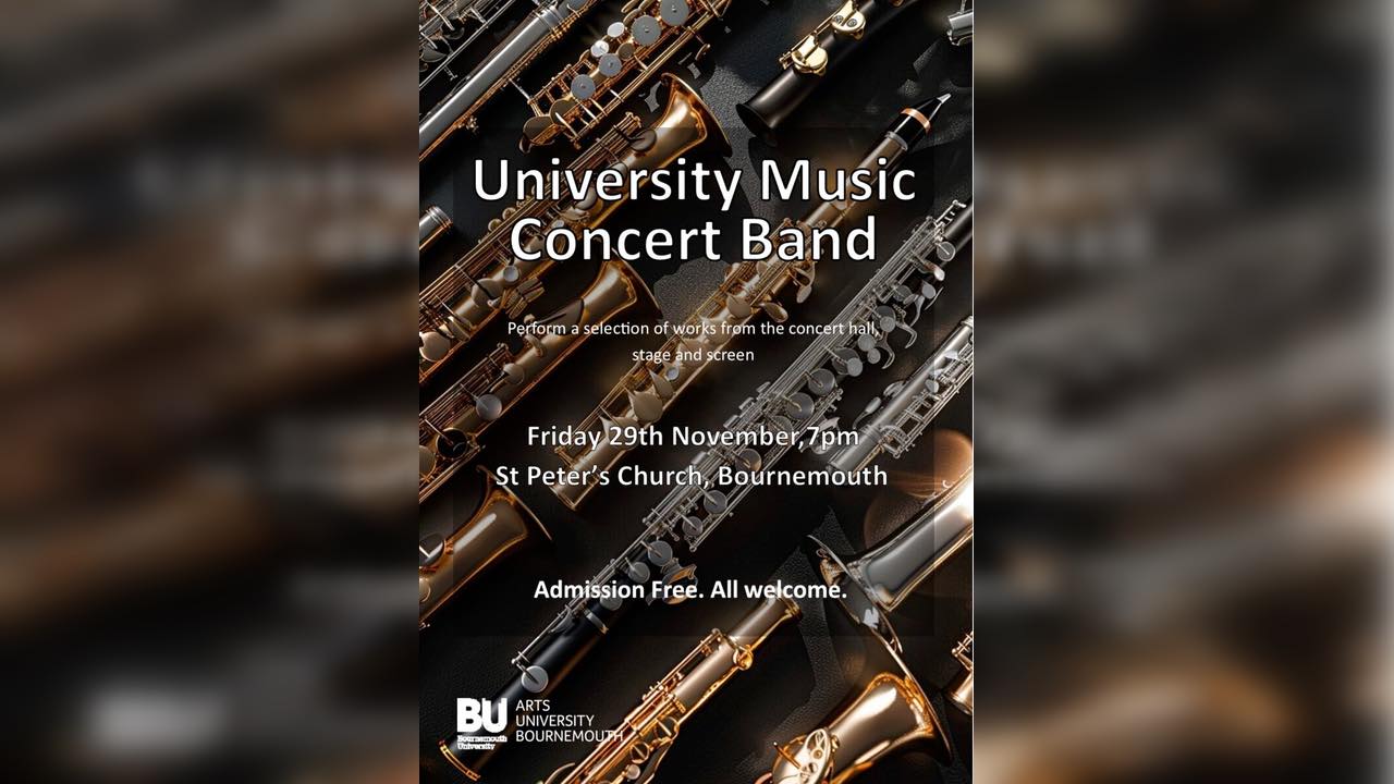 University Music Concert Band Performance
