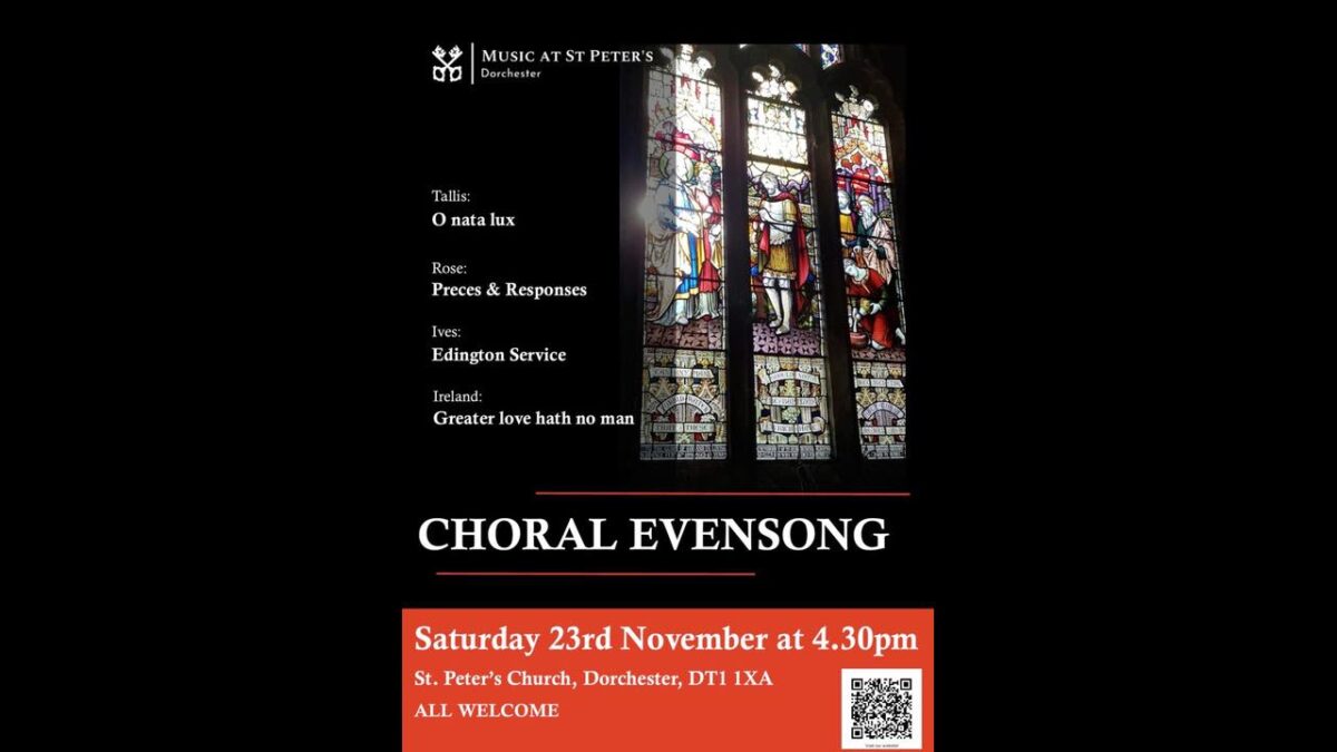 Choral Evensong Dorchester