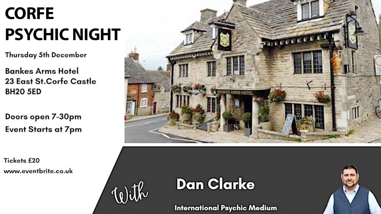 Corfe Psychic Night At The Bankes Arms