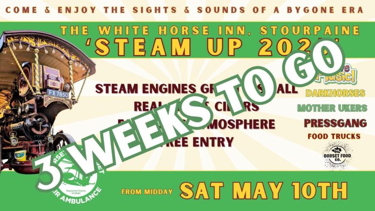 The white horse inn steam up 2025