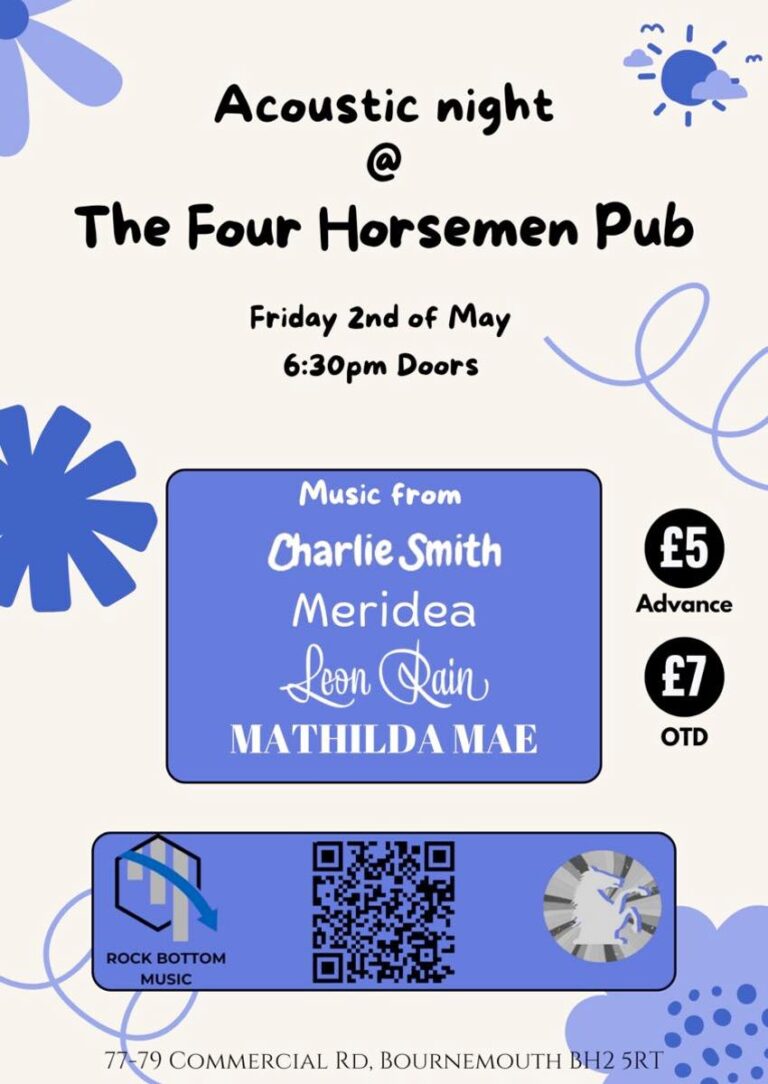 Acoustic night at the four horsemen