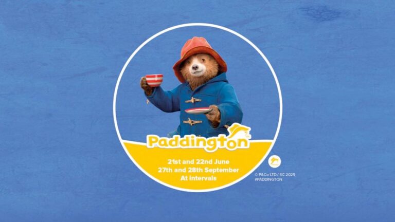 Paddington bear at swanage railway