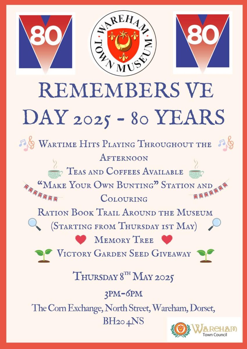 Wareham town museum remembers ve day 80 years