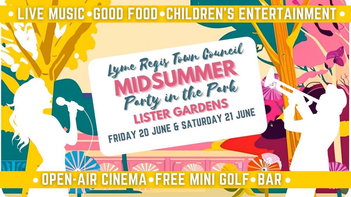 Midsummer party in the park