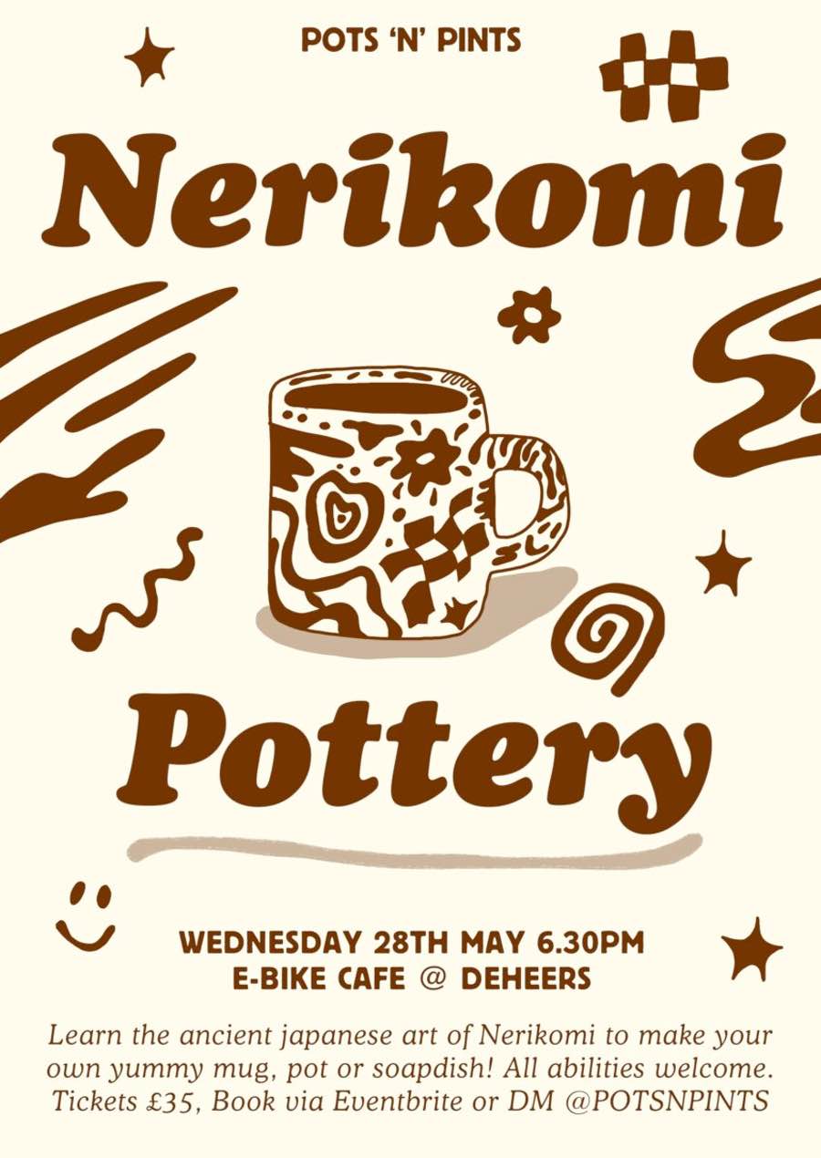 Nerikomi pottery make a mug using an incredible japanese technique