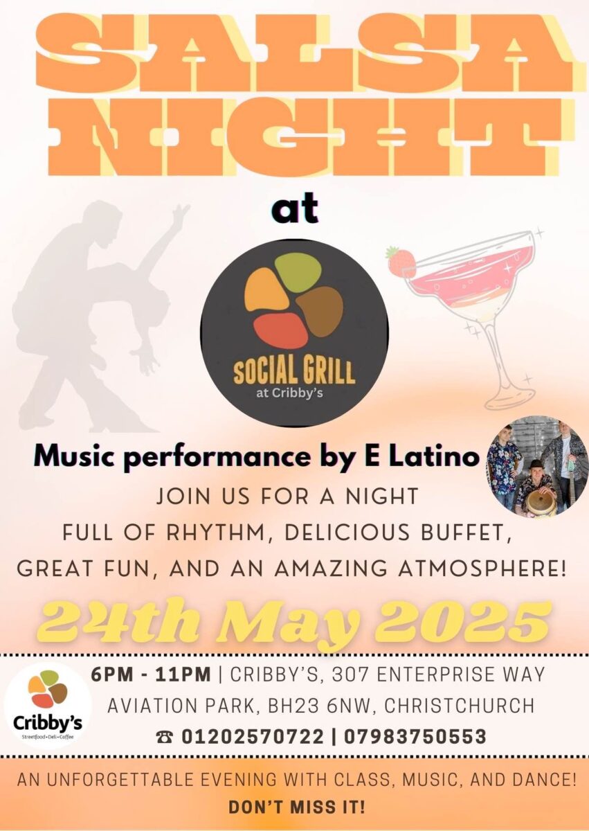 Salsa night at cribbys