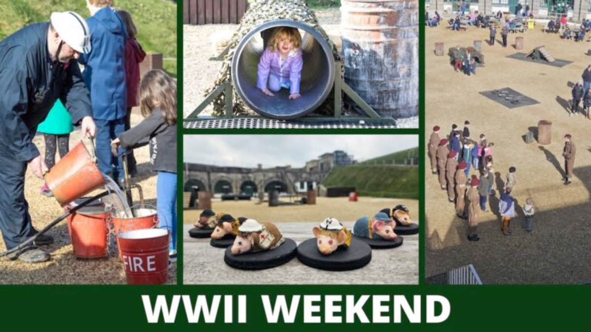 WW2 Weekend at Nothe Fort
