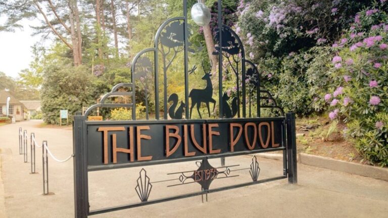 The blue pool