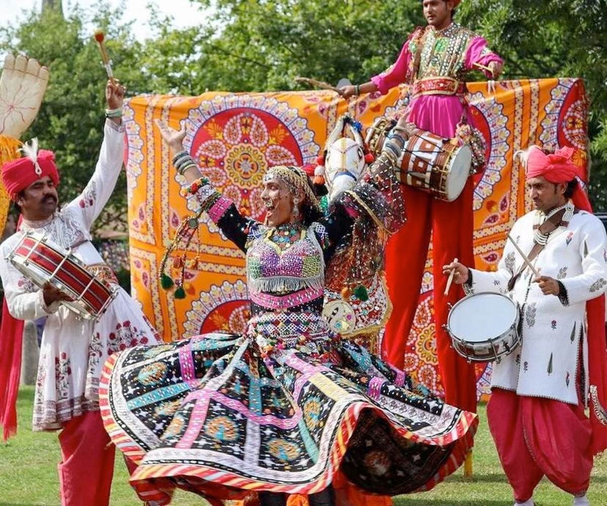 Circus Raj at Bridport Millennium Green