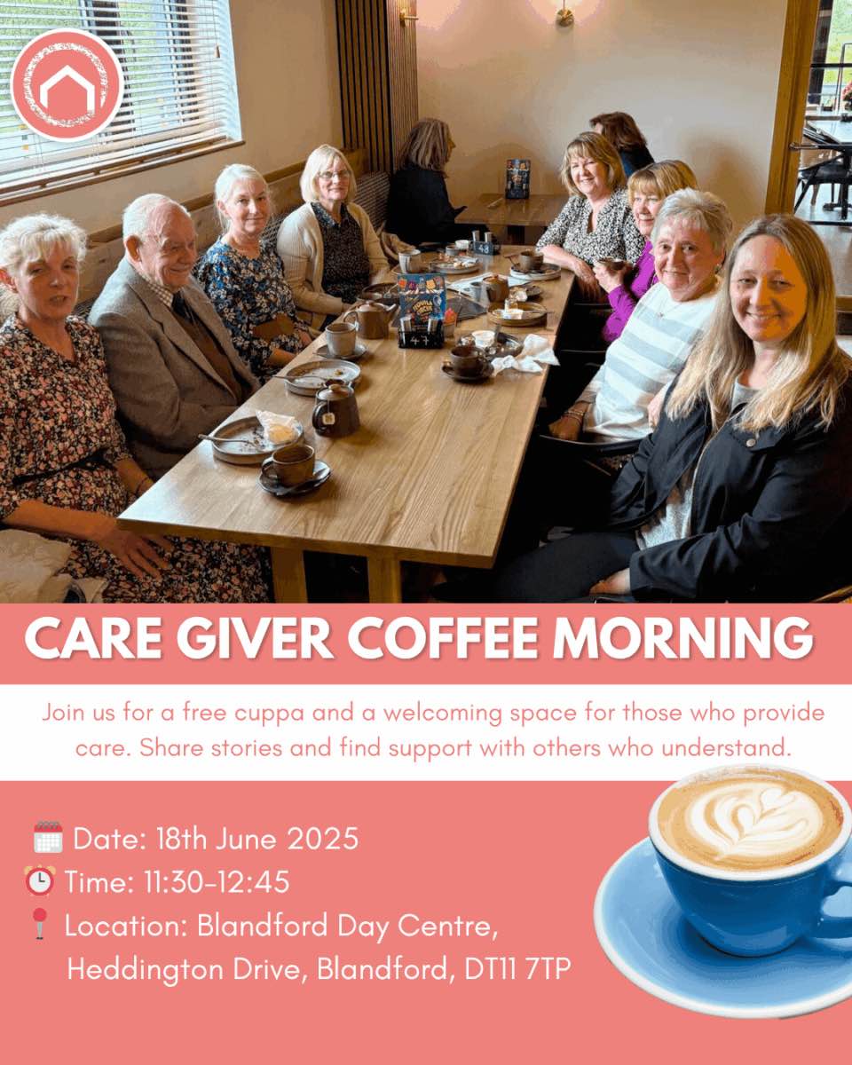 Caregiver coffee morning blandford forum fi