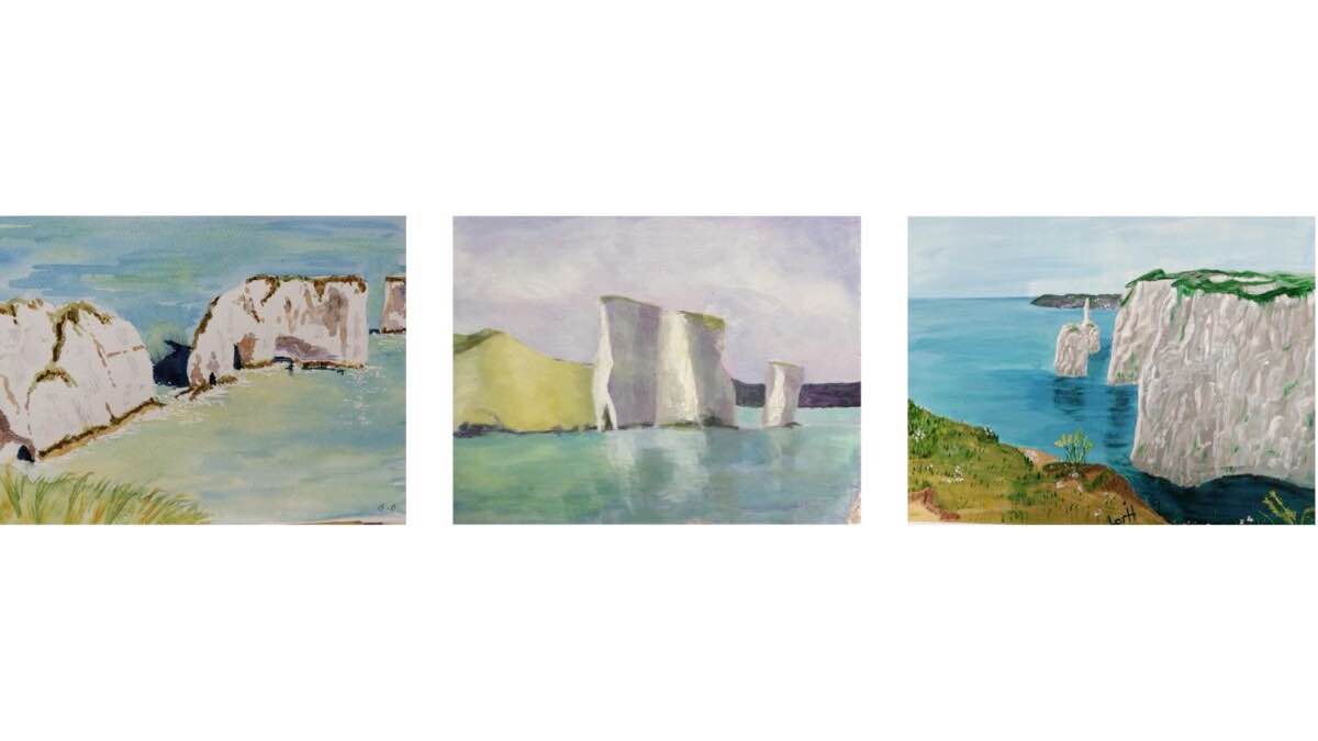Wimborne art club pop up exhibition
