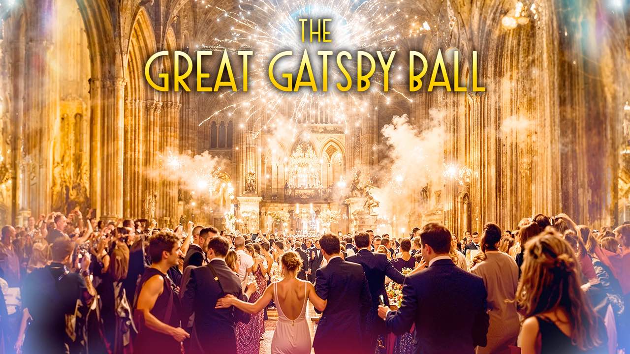 The great gatsby ball in bournemouth pavilion