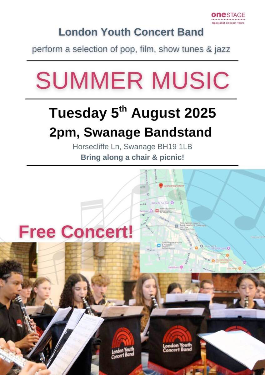 Summer Vibes on Swanage bandstand