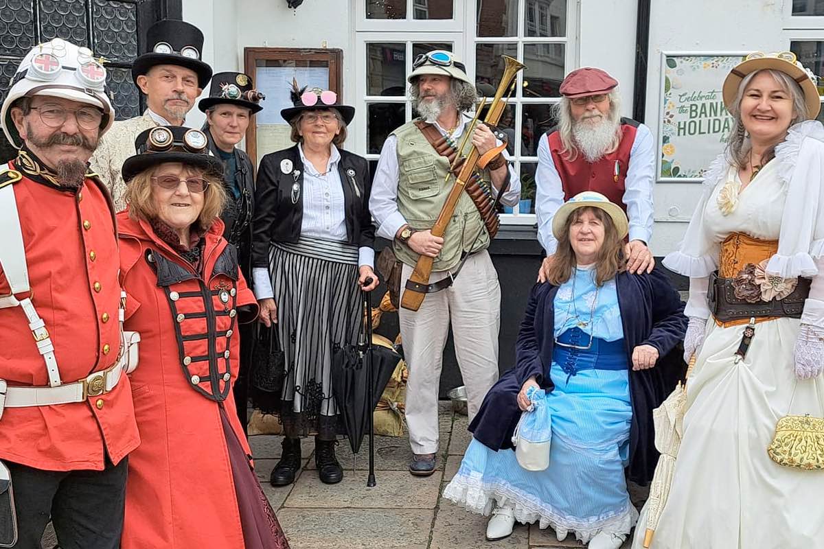 Swanage railway steam punk day 01
