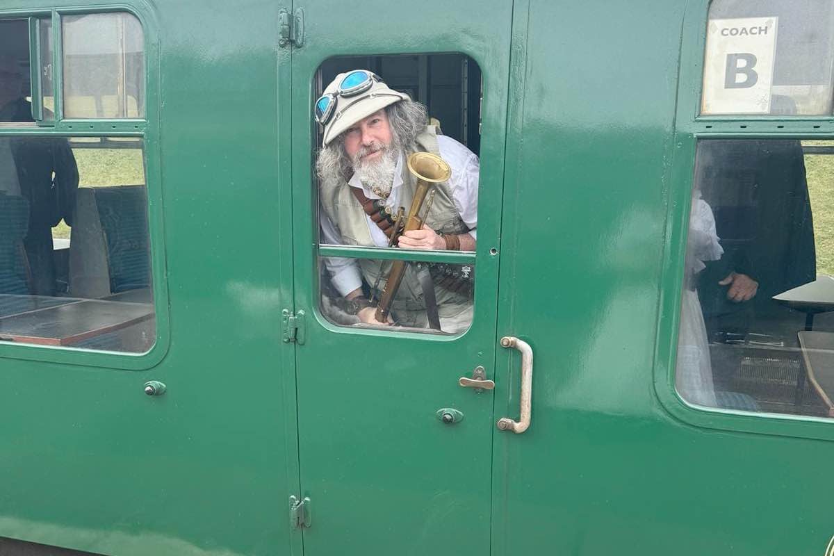Swanage railway steam punk day 02