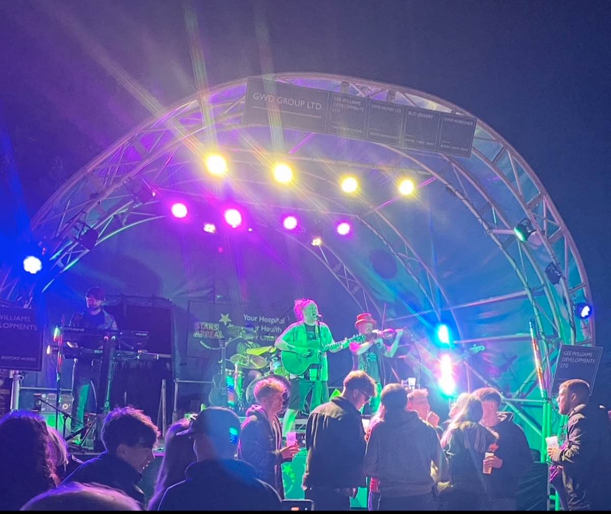 Dorset county show music stage