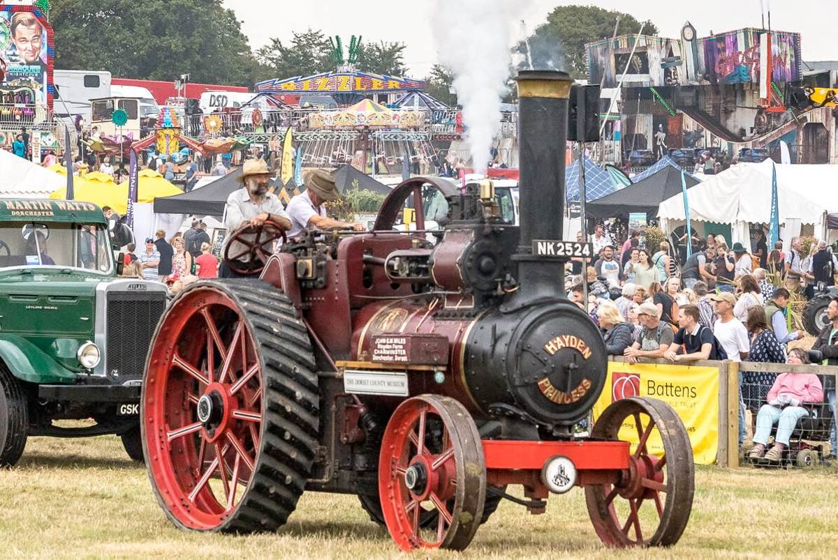 Dorset county show steam section