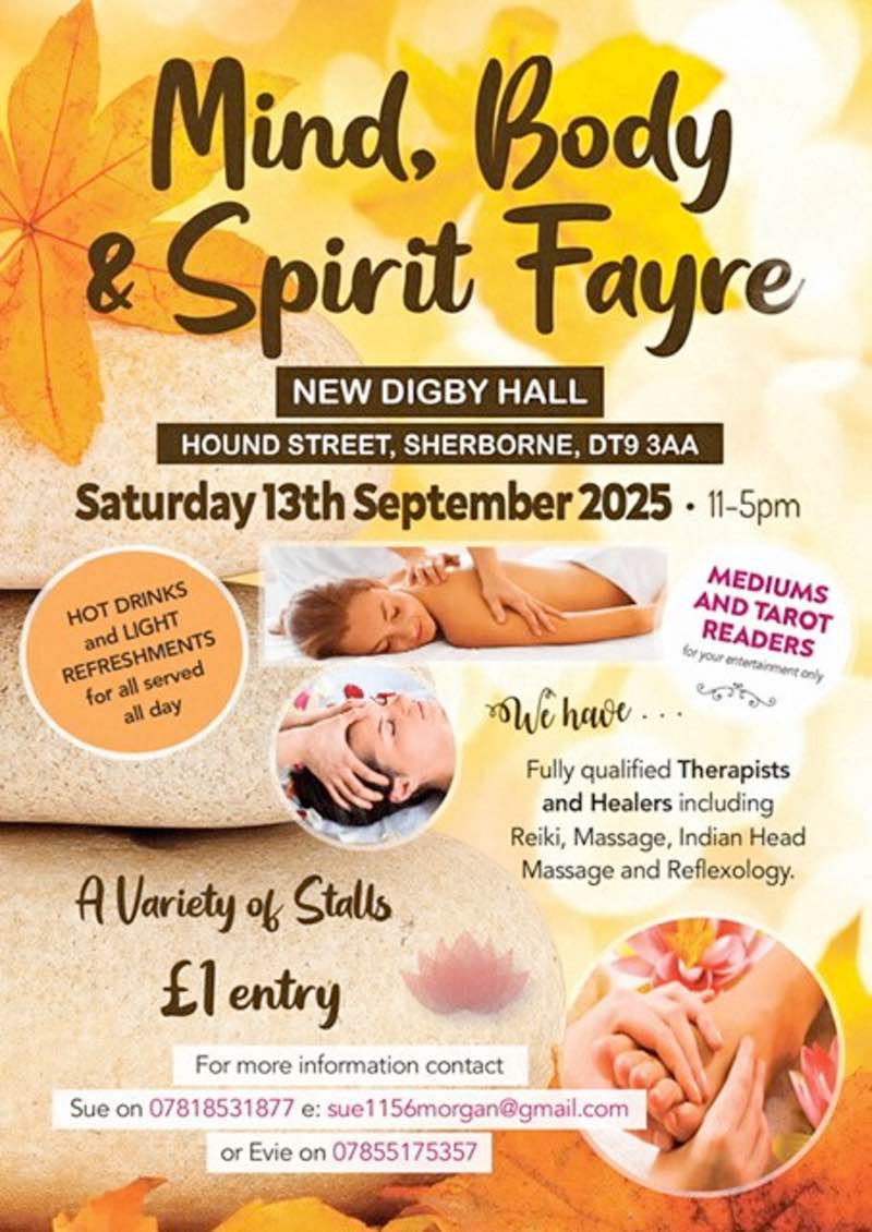 Mind BodySpiritFayre September 2025