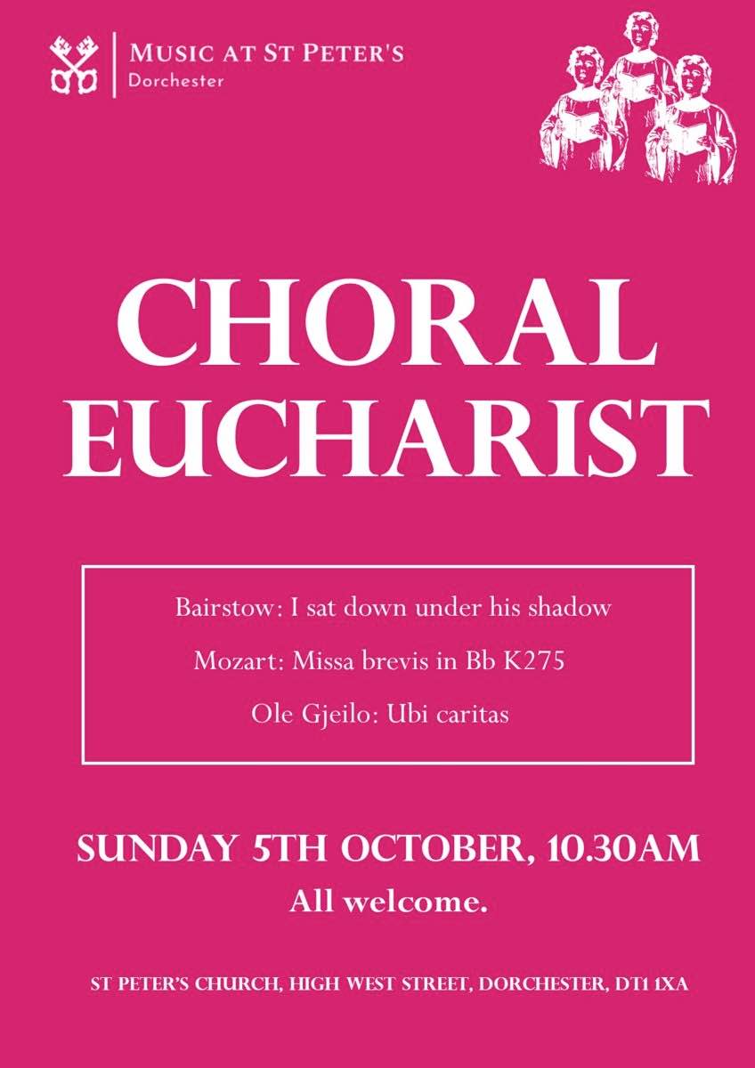 Choral Eucharist - 5th October 2025