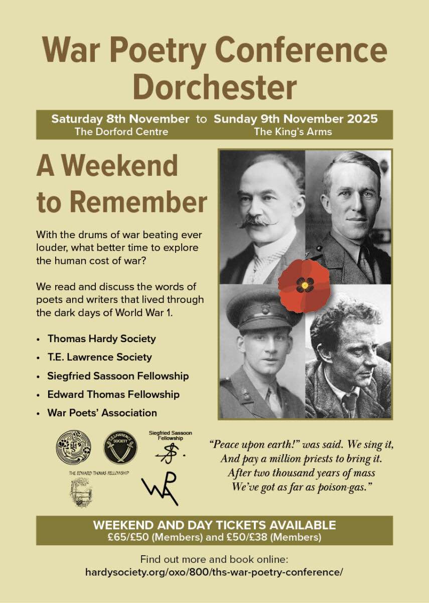 Dorchester War Poetry Conference