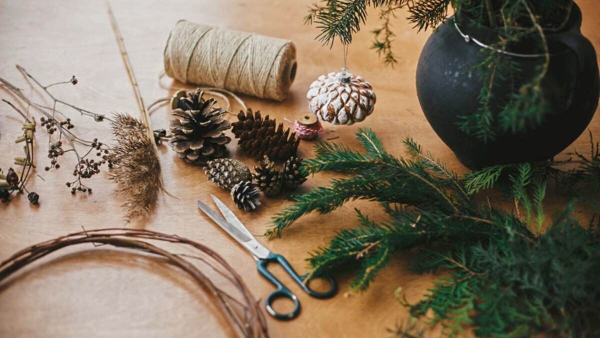 Happy River Festive Forest Wreath Workshop & Shirin Yoku Experience