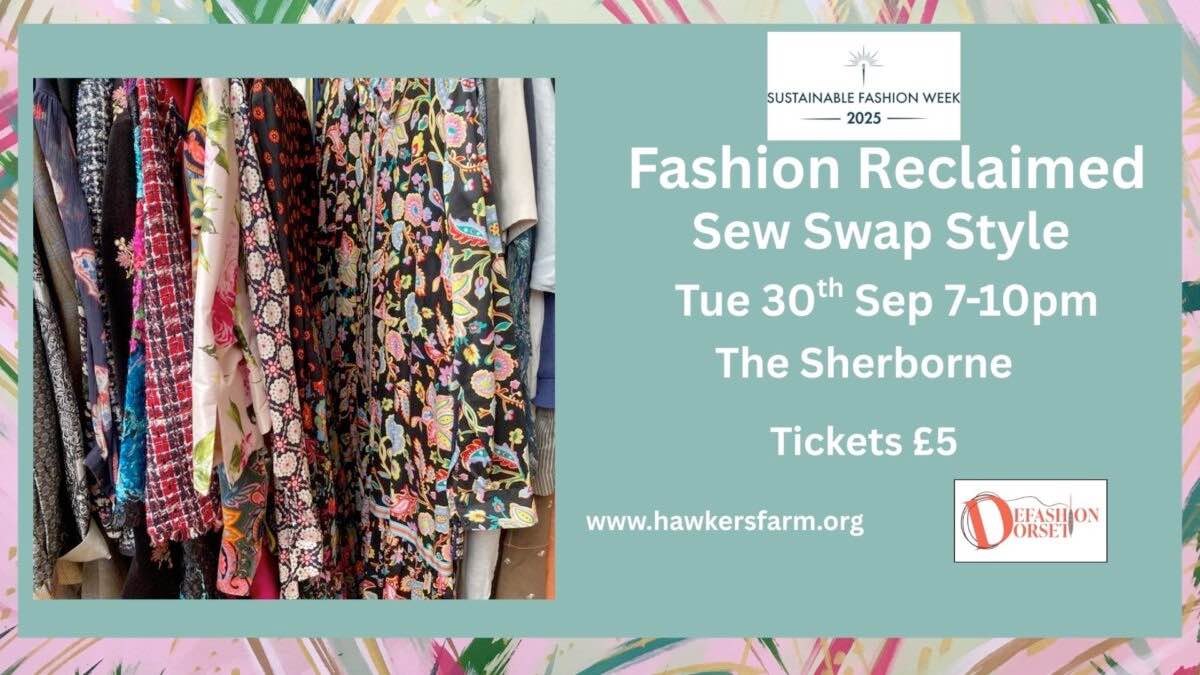 Fashion reclaimed sew swap style