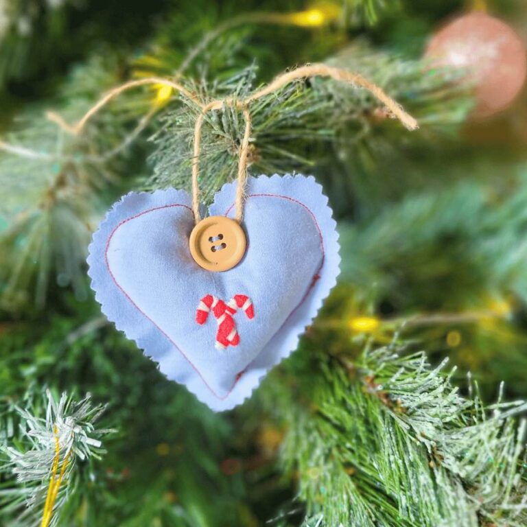 Christmas embroidery workshop