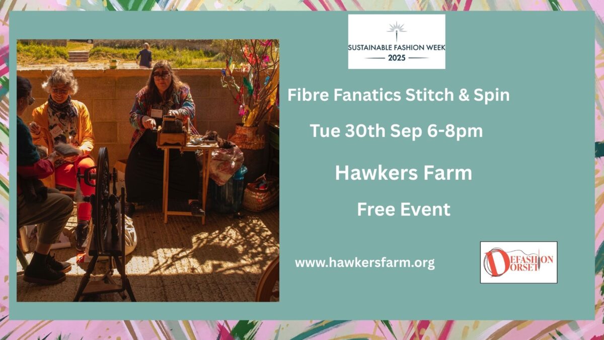 Fibre Fanatics Stitch & Spin. Sustainable Fashion Week.
