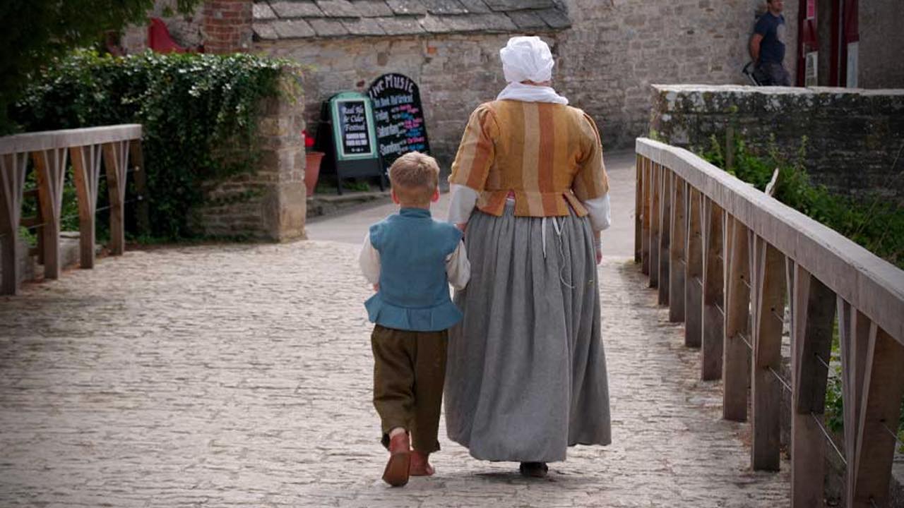 Civil War Reenactment at Corfe Castle