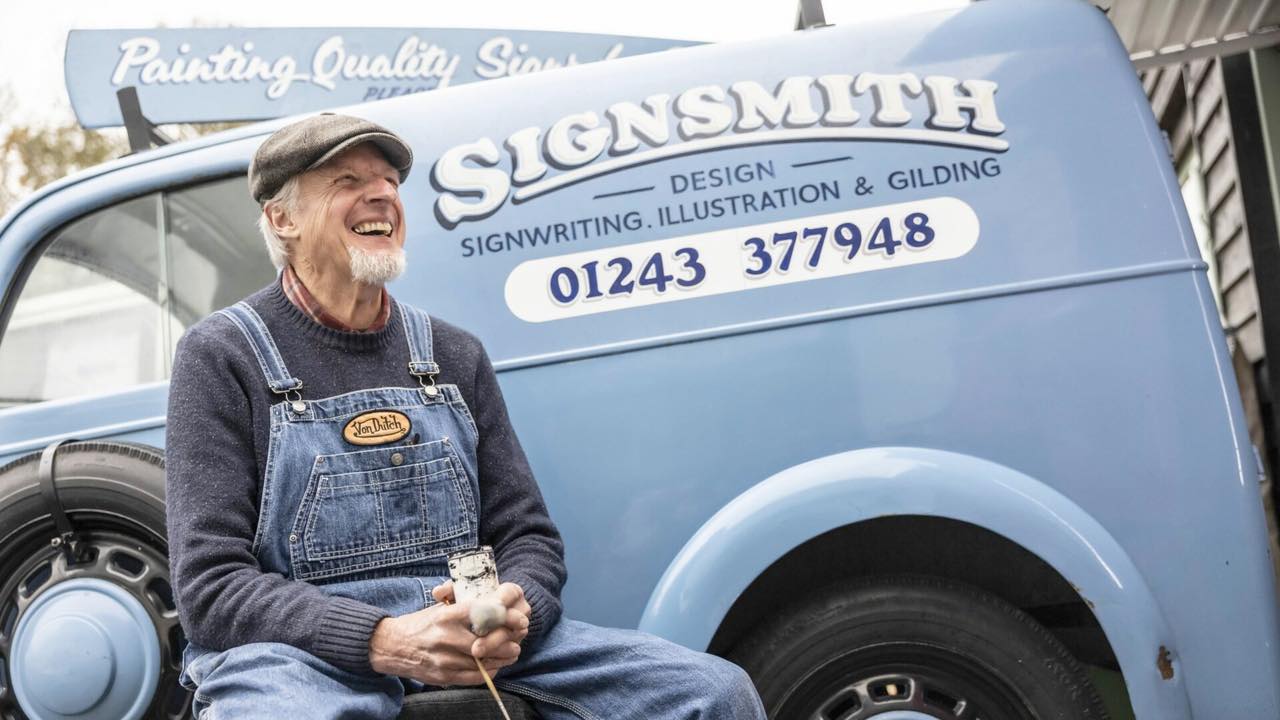 Terry Smith signwriting course 14-18th October 2024