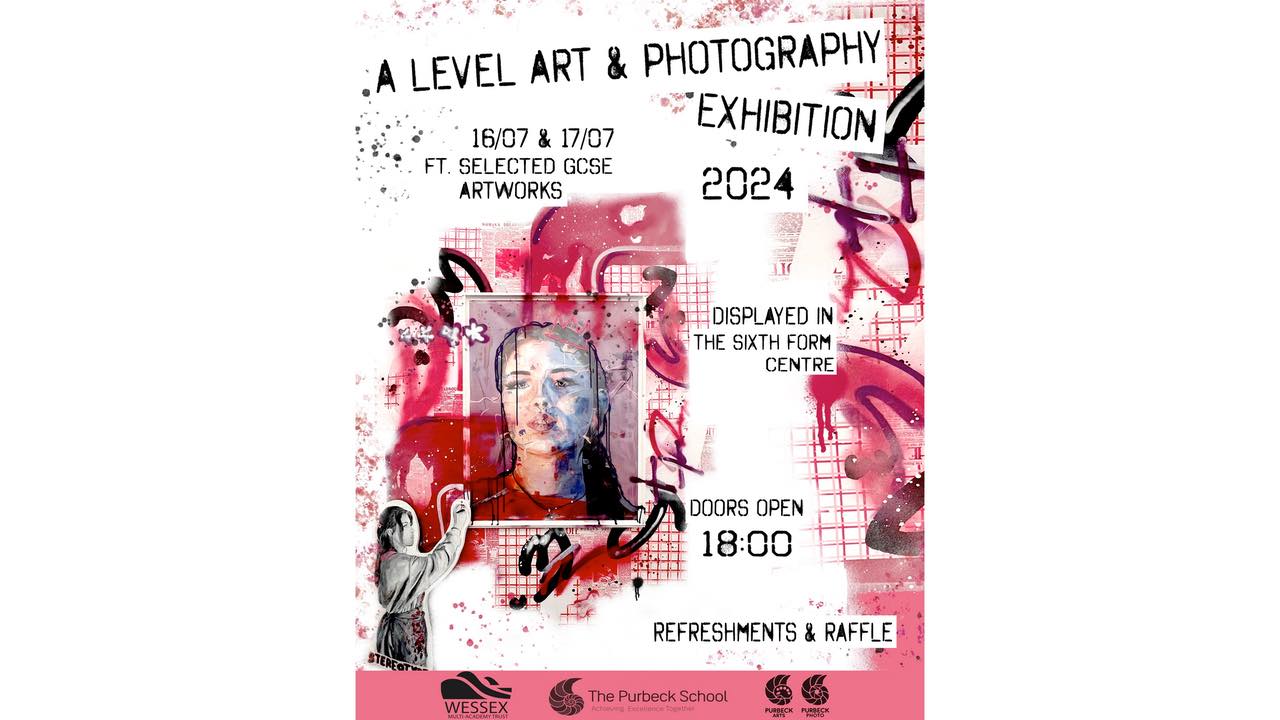 The Purbeck School Art Department invite A Level Exhibition